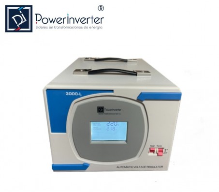 REGULADOR ESTABILIZADOR AUTOMÁTICO 3000W AC220V-AVR-SERVO MOTOR CONTROL - S